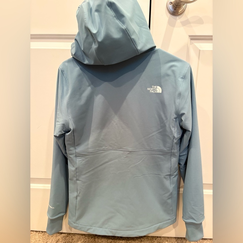 The North Face Women's Shelbe Raschel Hoodie Algae Blue - Picture 4 of 7